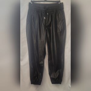BLANKNYC Faux leather joggers